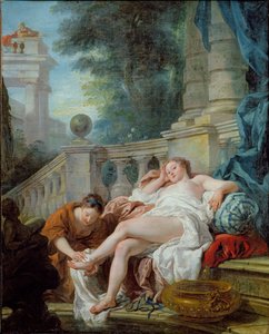 El baño de Betsabé, 1727